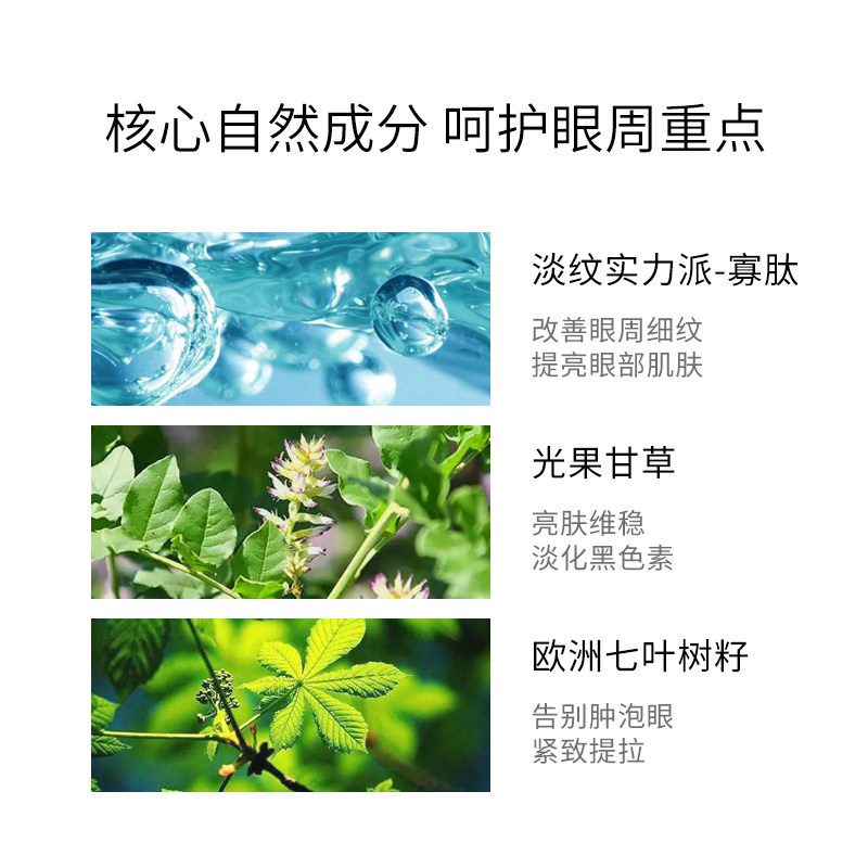 仁和抗衰老淡化黑眼圈细纹去眼袋 完美姿道眼霜