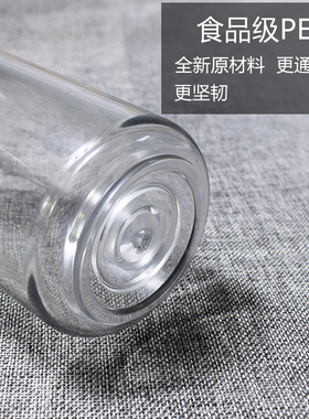 食品级材质加厚家用10寸透明滤瓶