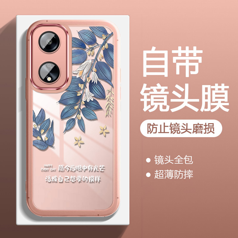 初见OPPOA1Pro手机壳oppoA1 5G透明硅胶软壳PHS110防摔5G保护套por全包自带镜头膜款PHQ110磨砂opopa15g创意 - 图2