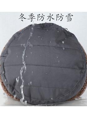 特卖特价僧帽围巾冬季女款加绒加厚保暖和尚帽子出家男师父秋冬季