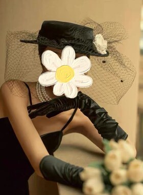 速发浪漫赫本风婚纱摄影道具 旅拍复古拍照主文英婚纱照手拿欧式