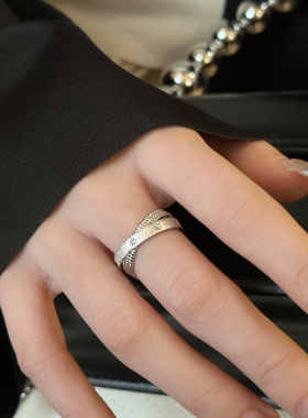 超闪水星记小双环戒指女2025新款