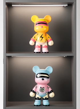 酷酷熊摆件存钱罐客厅轻奢高档电视柜酒柜玄关高级感暴力熊装饰品