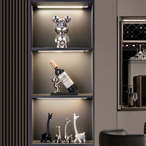 Light and luxurious upscale family of four small deer home Decorative Items Living-room Dining Side TV Cabinet Wine Cabinet Suit Combination