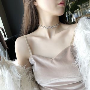 项链女锁骨链韩版简约项圈