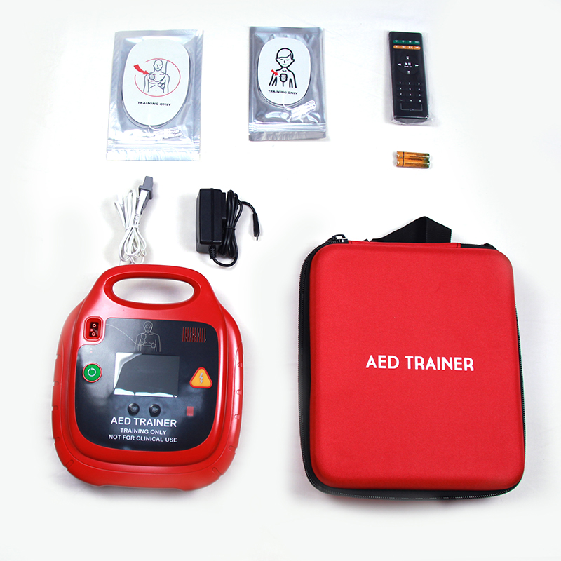 AED自动体外模拟除颤仪教学训练机CPR心肺复苏模拟人急救假人模型 - 图2
