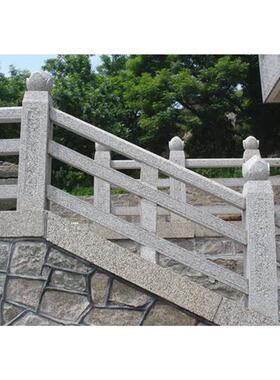 大理石栏杆花岗岩河道栏杆销售广东桥面麻石栏杆图片价格