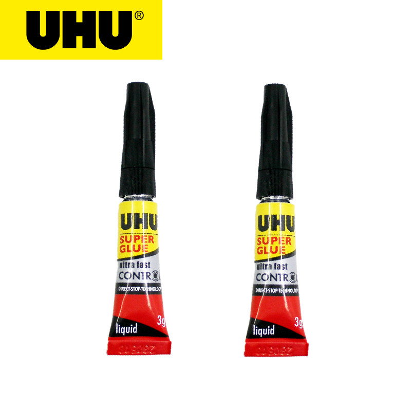 德国UHU原装进口液体瞬干胶精控管装3g高强度粘合补鞋胶水万能胶水可用于多材料胶水木胶水 36015,淘宝优惠券,粉丝福利购,淘宝优惠卷