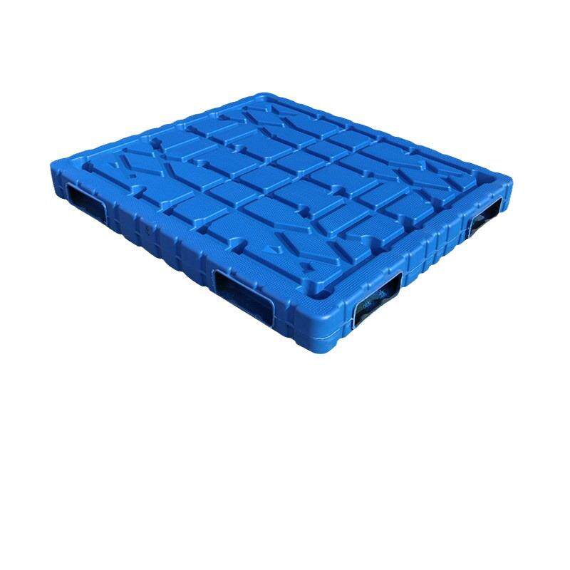 1500*1300吹塑双面塑料托盘1米5*1米仓库堆码托盘可上货架垫板 - 图3