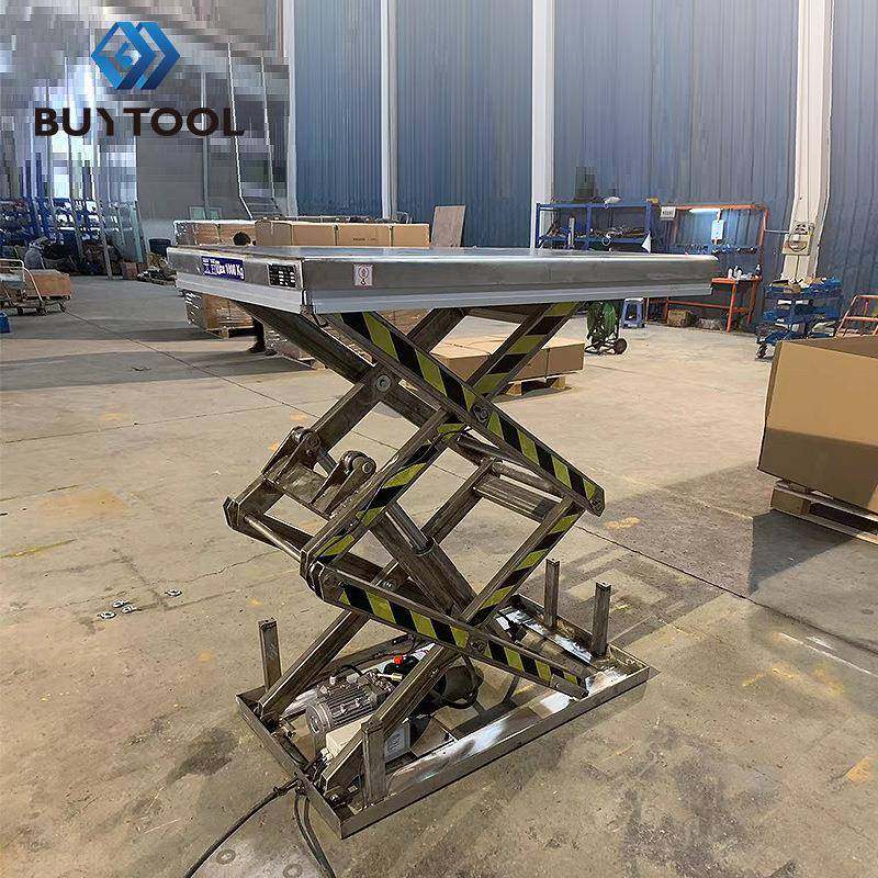 超低平台非标全不锈钢液压升降平台,淘宝优惠券,粉丝福利购,淘宝优惠卷