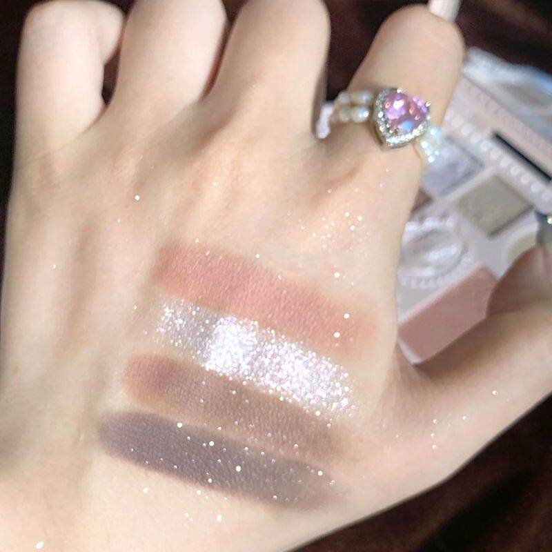 浮雕ins高光腮红高级感一体眼影盘 印尚客寿司帘