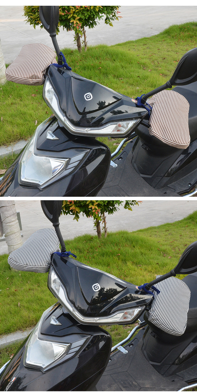 电动车把套手套冬季保暖加厚护手骑行通用电瓶摩托车防水防寒挡风