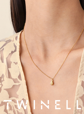 Twinell女神之手原创锁骨链