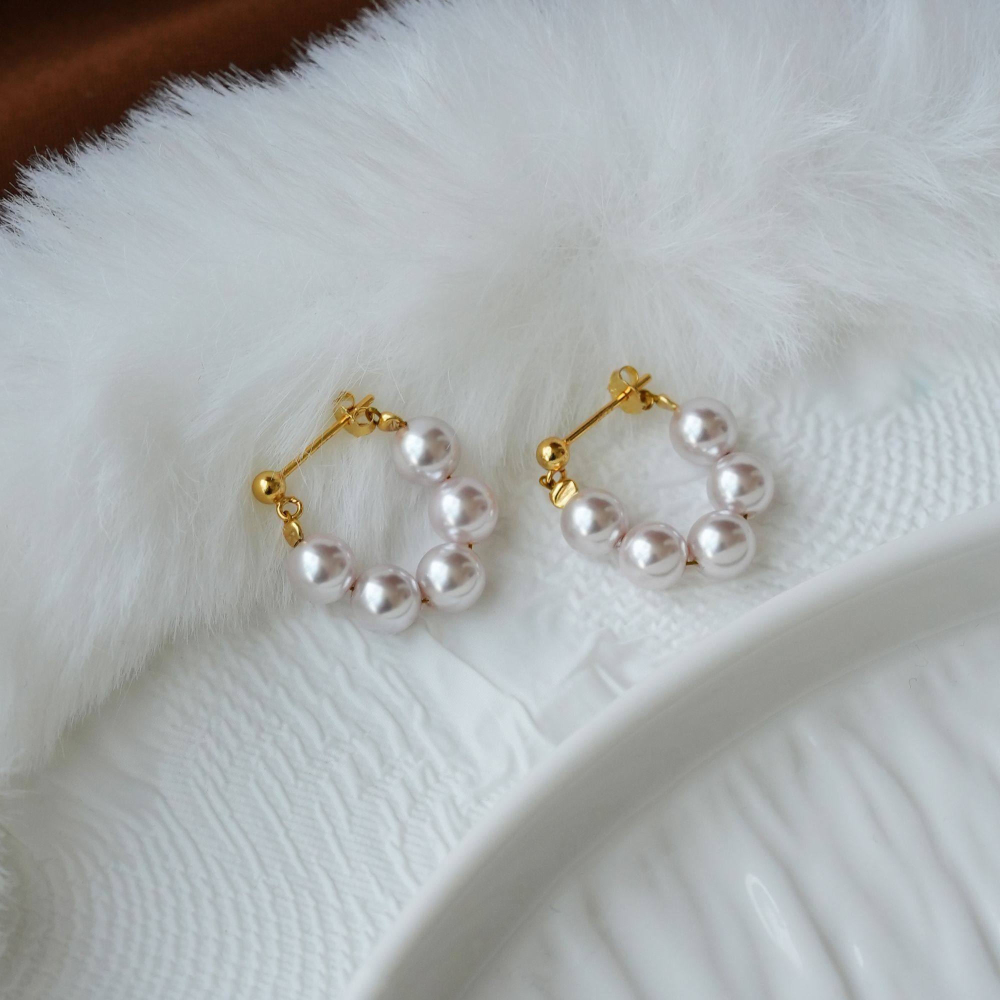 曼塔紫珠耳扣秋冬新款气质百搭简约优雅法式耳环高级感轻奢耳饰,淘宝优惠券,粉丝福利购,淘宝优惠卷