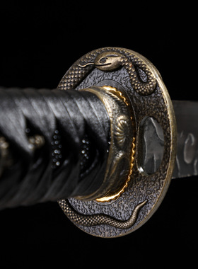 龙泉市刀剑不锈钢传统宝剑一体防身唐横刀摆件收藏直刀兵器未开刃