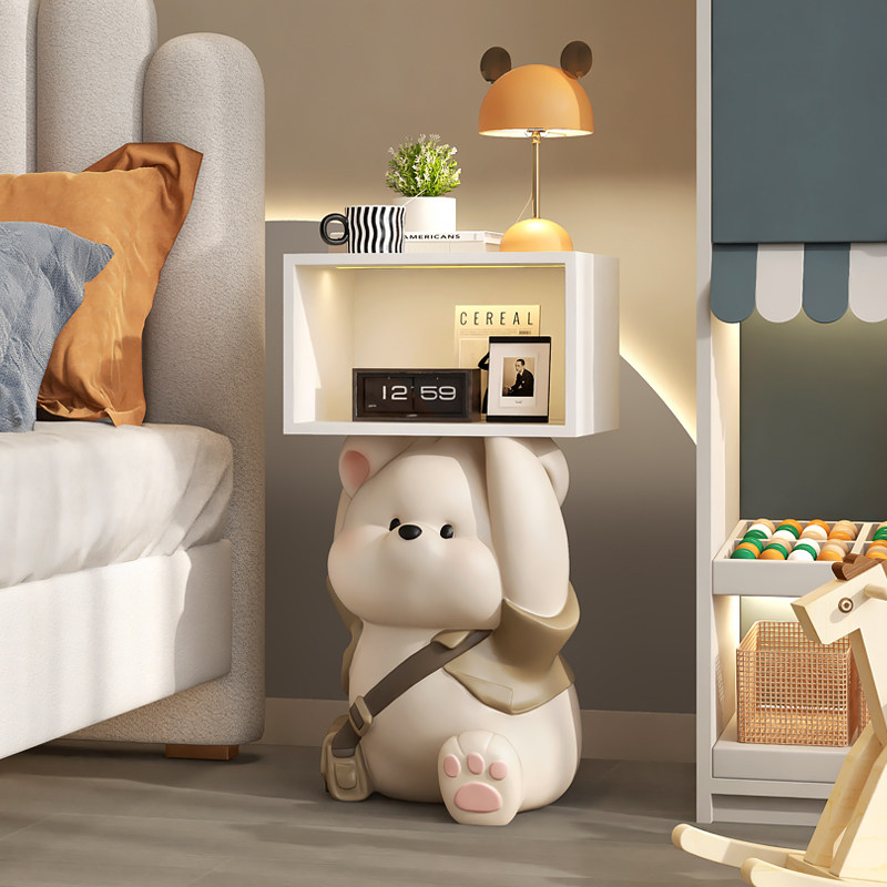 大型熊客厅落地摆件儿童房卧室房间布置床头柜装饰沙发边几乔迁,淘宝优惠券,粉丝福利购,淘宝优惠卷