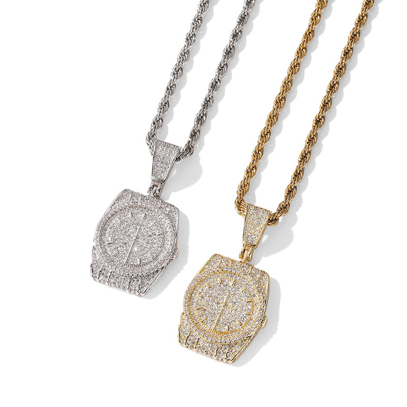 特立独行侠欧美钛钢个性潮嘻哈手表 特立独行侠项链