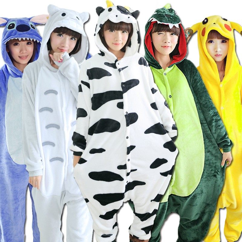 热卖恐龙连体法兰绒男老虎秋冬睡衣 德罗伊服饰睡衣/家居服套装