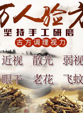近视散光远视弱视眼镜眼贴视力贴