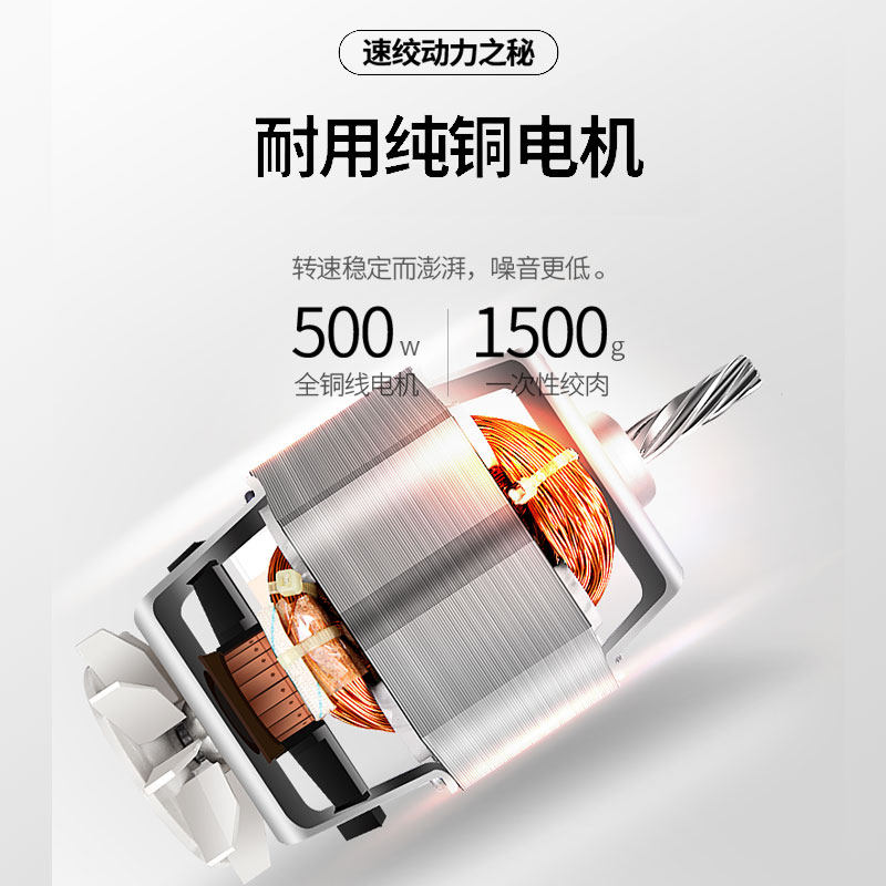  荣事达倍暄绞肉/碎肉/绞菜机