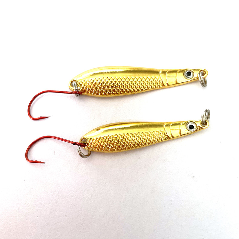 FISHPEAK水妖马口白条翘嘴亮片1.5克2.5克3.5克路亚饵微流单钩饵 - 图2