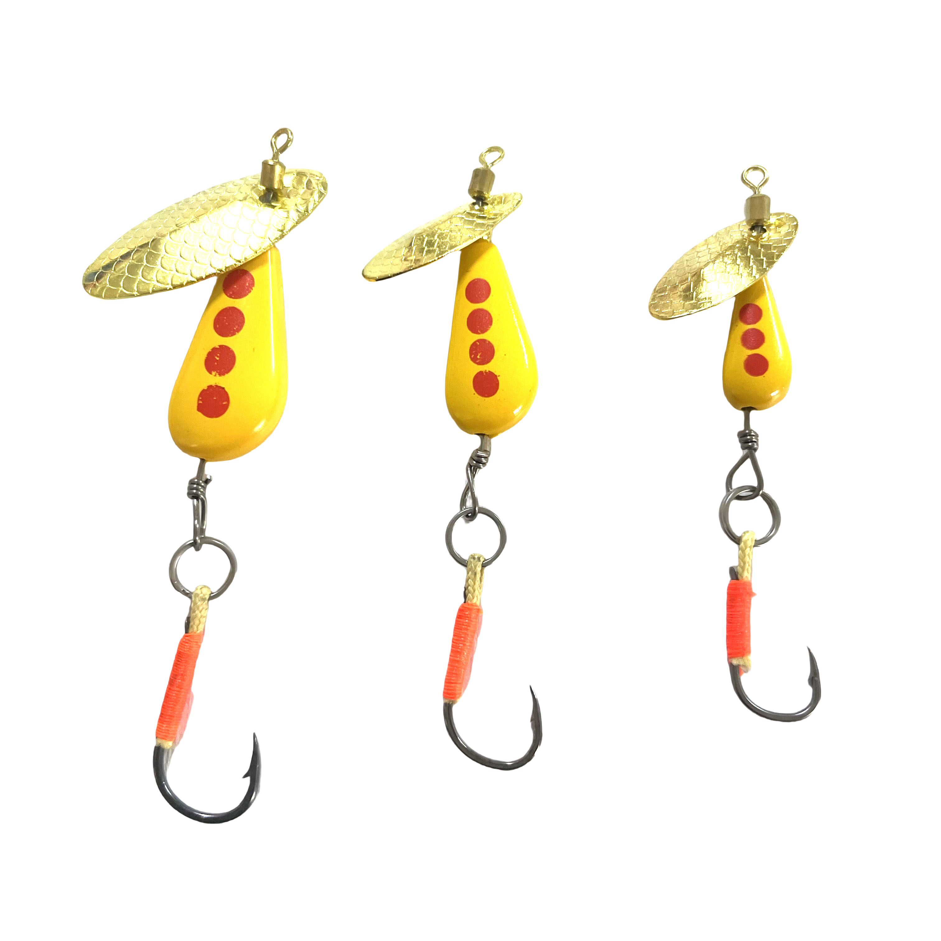 FISHPEAK飞旋路亚亮片旋转片偏心坠1.5克3.5克5克马口白条军鱼饵 - 图1