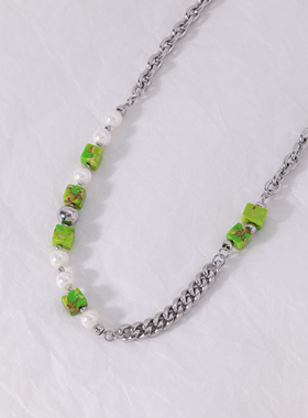 FourPin钛钢项链男女嘻哈小众