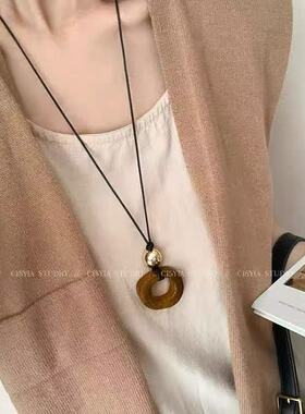 2025新款独特百搭骆驼骨吊坠项链