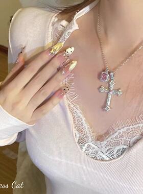 2025新款高颜值十字架项链