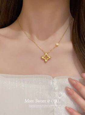 2025新款精致中古锁骨链