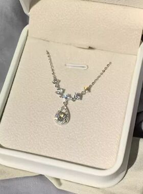 轻奢小众气质高级水滴项链
