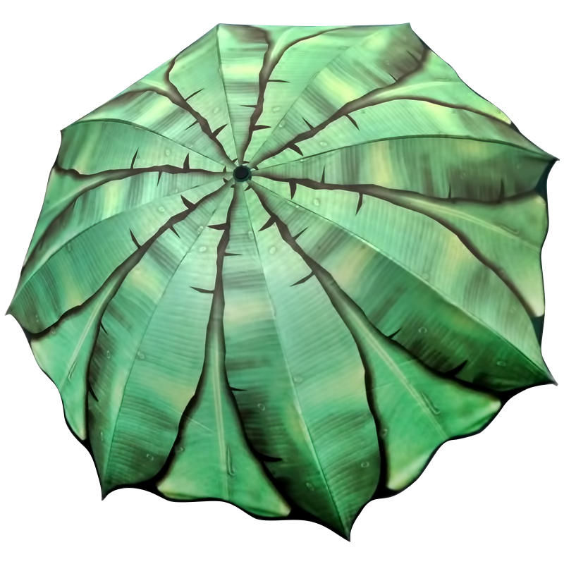 ins风双层超强雨伞女晴雨两用太阳伞遮阳伞女夏防晒防紫外线折叠-图3