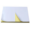 A4 self-adhesive printing paper 100 sheets glossy inner cutting printing sticker adhesive paper matte self-adhesive label sticker self-adhesive laser inkjet color copperplate matte glossy can be customized