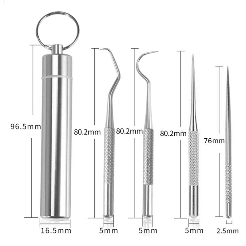 牙结石去除器洁牙工具剔掏抠牙齿清洁牙钩去牙渍牙垢剔除清除神器-图1