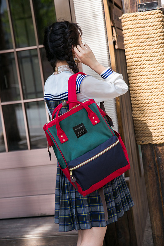 日本超火女乐天旅游离家出走双肩包 sunearthu箱包双肩背包