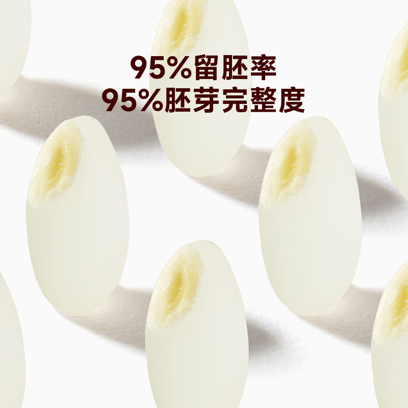 窝小芽有机胚芽米真空米砖米谷物煮粥米杂粮辅食95%留胚率500g