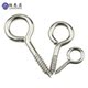 Nickel-plated self-tapping ring iron hook hardware wood screw