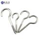 Nickel-plated self-tapping ring iron hook hardware wood screw
