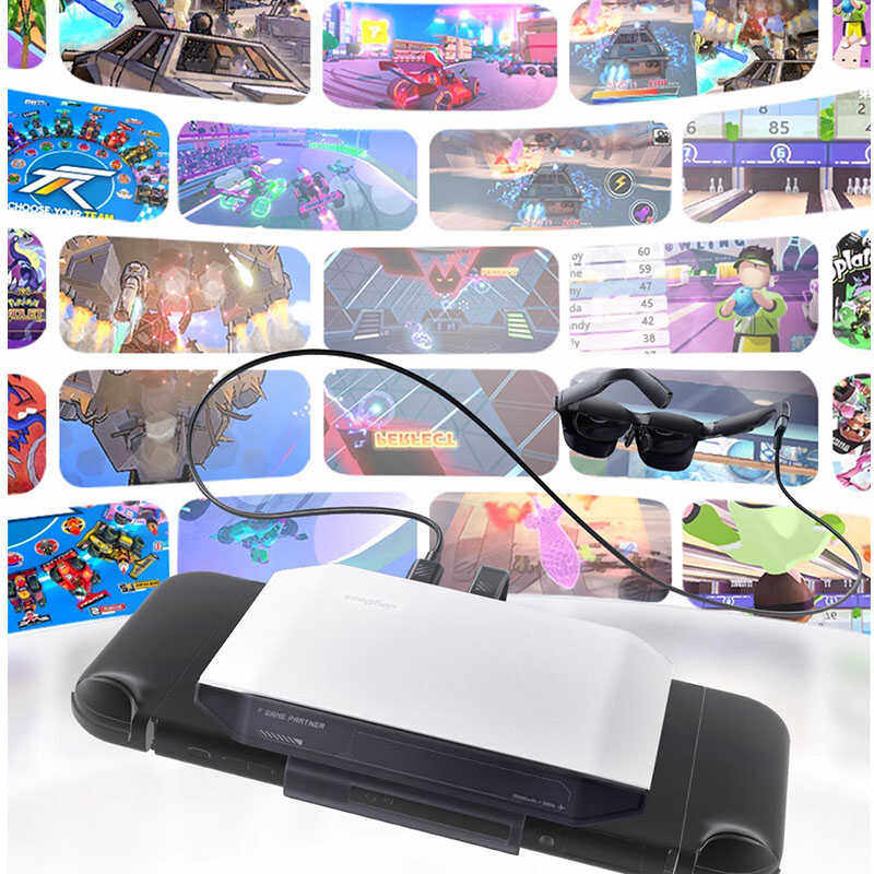 适用雷鸟Air2智能AR眼镜全功能typec连接线XR眼镜直连投屏线USB-C接口数据线苹果15华为手机高速传输4K转接线