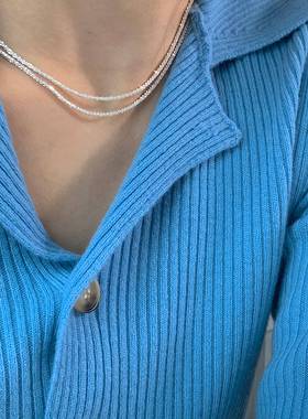 【豌豆饰物】纯银裸链女波光粼粼