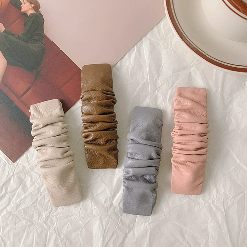 Нескользящая заколка для волос, универсальный ретро аксессуар для волос, французский стиль, популярно в интернете, простой и элегантный дизайн