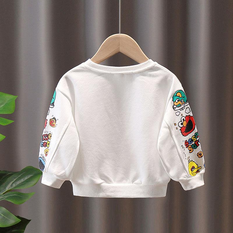 男童卫衣韩版超洋气百搭新款秋装男宝宝春秋季儿童洋气长袖上衣潮 - 图2