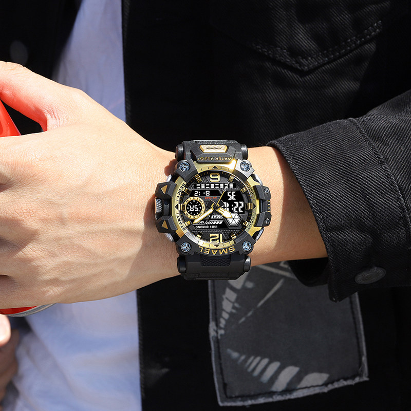 青少年高中学生运动多功能机械手表 cojr手表国产腕表