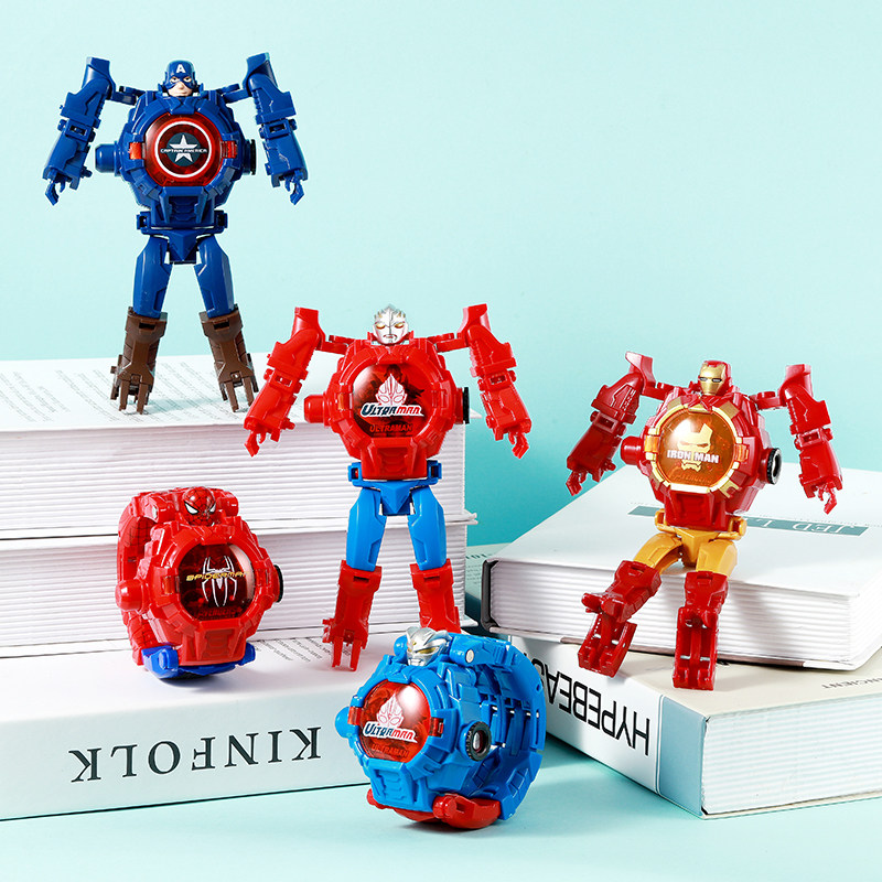 儿童版奥特曼投影变形玩具男孩手表 cojr手表国产腕表