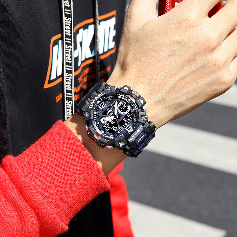 青少年高中学生运动多功能机械手表 cojr手表国产腕表