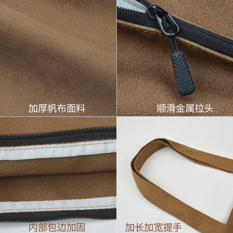 帆布渔具包钓鱼包渔具袋鱼护包手提袋折叠收纳包户外包加厚购物,淘宝优惠券,粉丝福利购,淘宝优惠卷