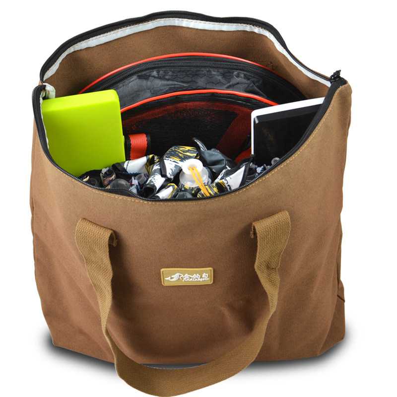 帆布渔具包钓鱼包渔具袋鱼护包手提袋折叠收纳包户外包加厚购物,淘宝优惠券,粉丝福利购,淘宝优惠卷