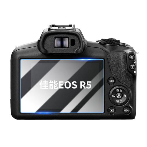 适用佳能相机膜EOS R10/R8/R7屏幕膜R6/R6II/R5高清防爆贴膜RP单反相机膜配件MarkII高清微单摄相机防刮软膜 - 图3
