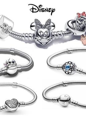 Disney 925 Sterling Silver Bracelet Moments Sparkling