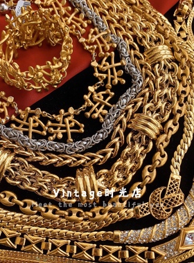 金项链百搭款金项链中古精致项链